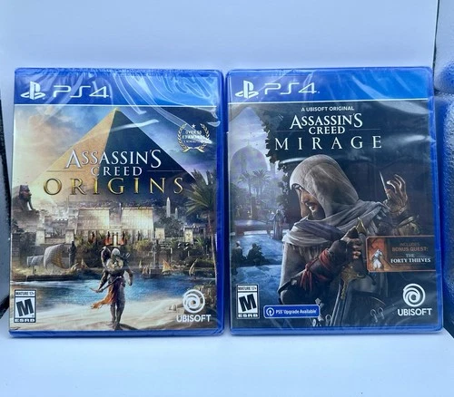New ListingAssassins Creed Mirage Origins Forty Thieves PS4 Games LOT PS5 Upgrade NEW SEALE