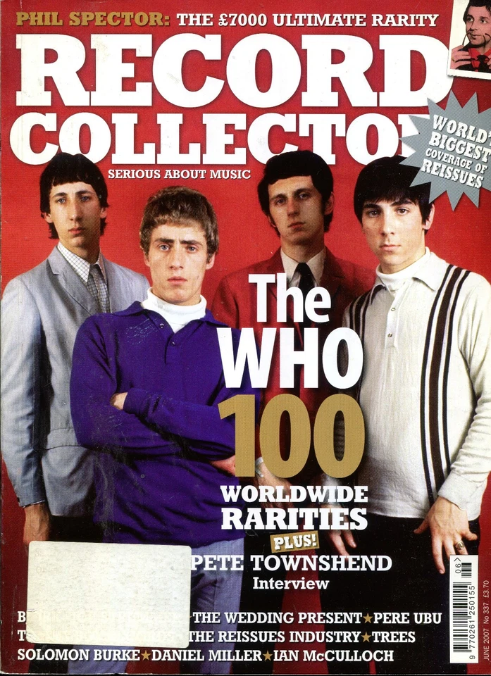 RECORD COLLECTOR magazine No. 337 (UK) THE WHO Björk WEDDING PRESENT - Bild 1 von 1