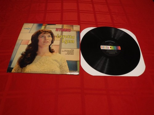 Loretta Lynn Hymns 1965 LP Decca DL 74695 Everybody Wants To Go To Heaven Sweet - Picture 2 of 8