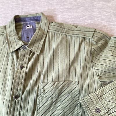 Rei shirt sz XXL Men long sleeve button down geometric pattern | eBay