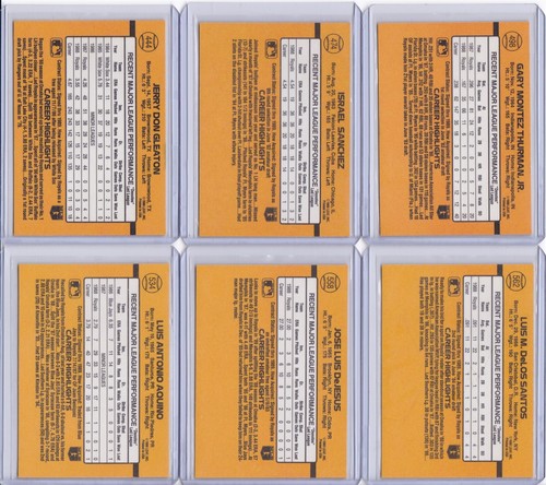 Kansas City Royals 1989 Donruss Baseball Team Set 25 Cards includes MVP - Picture 9 of 11