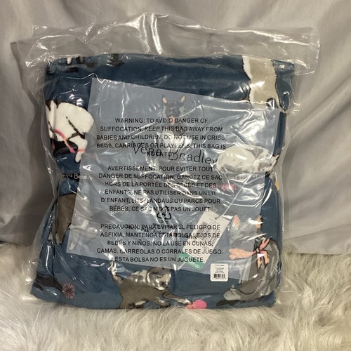 Vera Bradley Throw Blanket Cats Meow 50" x 80" In Sealed Package, Giftable 35 - Picture 4 of 5