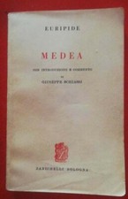 EURIPIDE - MEDEA Zanichelli 1971  
