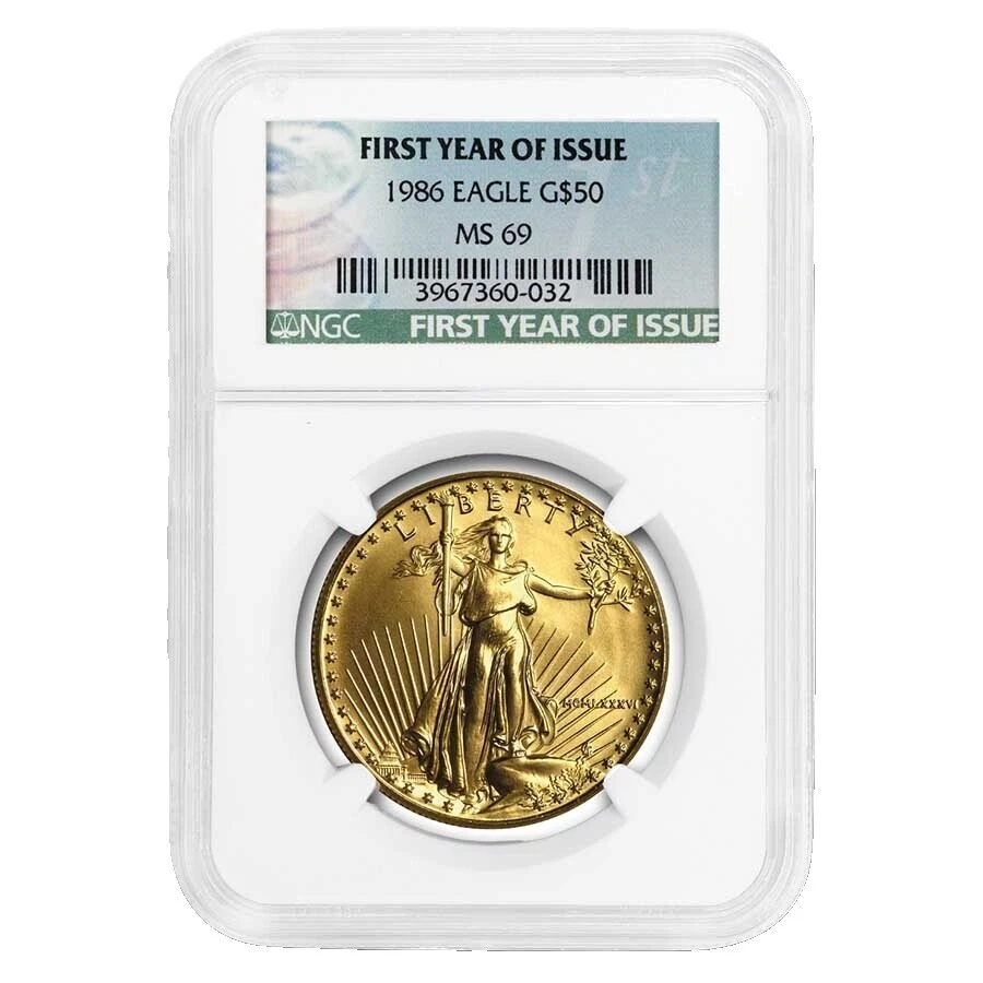 1 oz Precious Metal Content per Unit 1986 Gold Bullion Coins