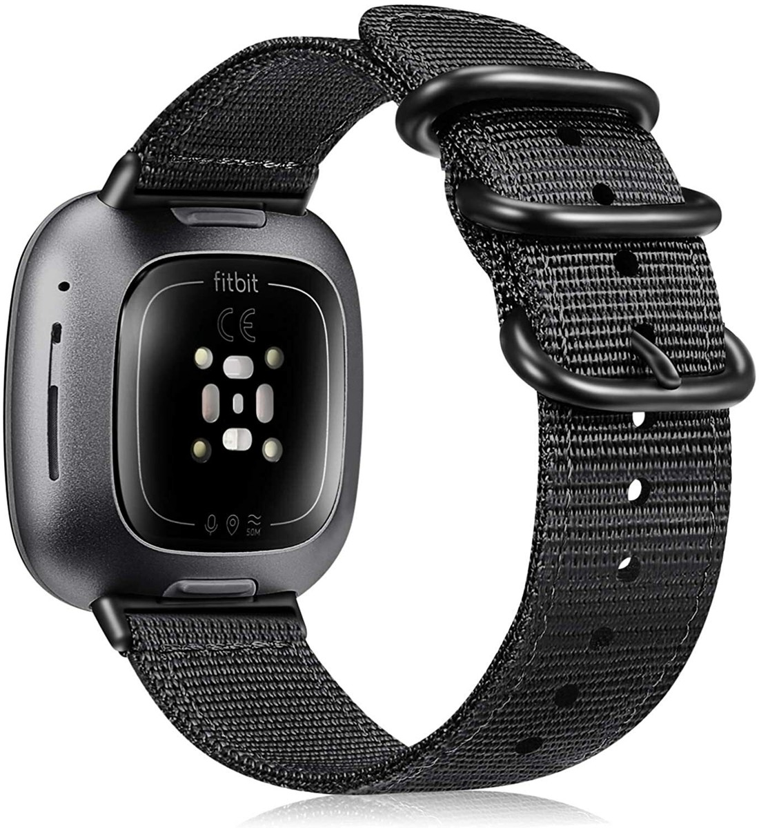 CINTURINO Per Fitbit Versa 1/2/3 / Lite / Sense BAND Elastico in un pezzo Loop Sport Fitness Bracciale per orologio elastico intrecciato in vimini - Italia