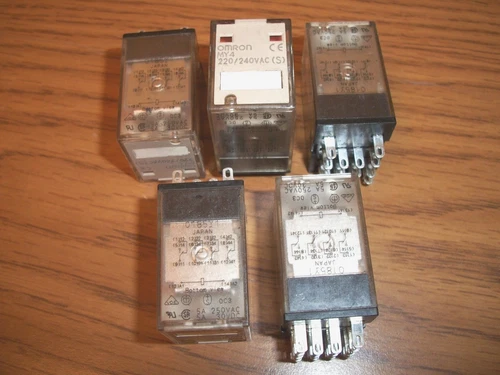  5pc Omron Relay MY4  220/240 VAC