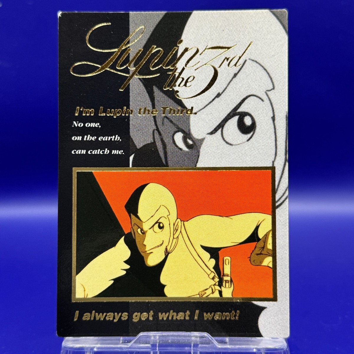 Lupin III 3rd Lupin the Third Carddass Masters Card TCG Bandai 1st