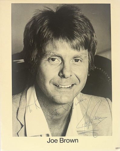 Joe Brown - Signed Autograph Large Promo Photo - 第 1/4 張圖片