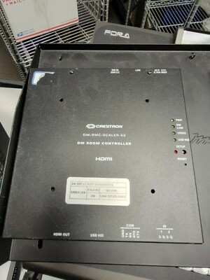 CRESTRON DM-RMC-SCALER-S2 DigitalMedia 8G Single-Mode Fiber Receiver Controller 