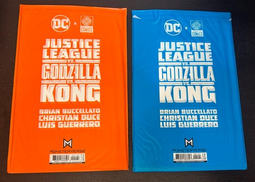JUSTICE LEAGUE GODZILLA KONG #1 (DC 2023) -- Battle Roar Variant SEALED X 2 (B) - Picture 2 of 2