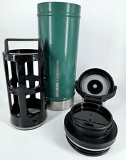 Starbucks + Stanley Emerald Green 16oz Travel Coffee French Press Tumbler