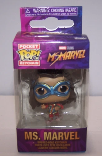 Funko Pocket POP! Ms. Marvel Bobble-Head Keychain - MS. MARVEL