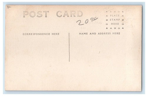 c1910's Water Street Moats Hotel Gowanda New York NY RPPC Photo Antique Postcard - 第 2/2 張圖片
