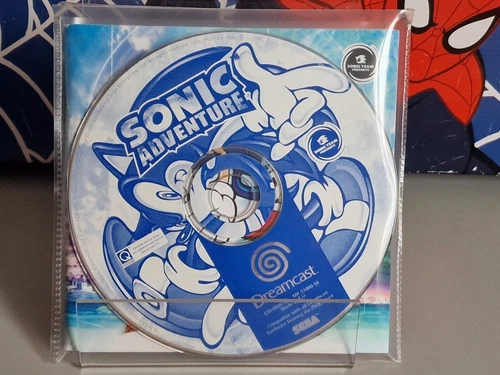 Sonic Adventure Sega Dreamcast Game Disc and Manual Only PAL