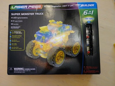 laser pegs super monster truck