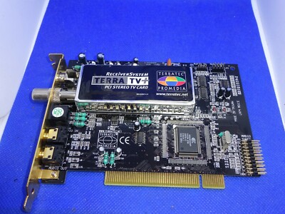 TERRATEC TERRA TV+ PCI STEREO TV CARD #GK1094