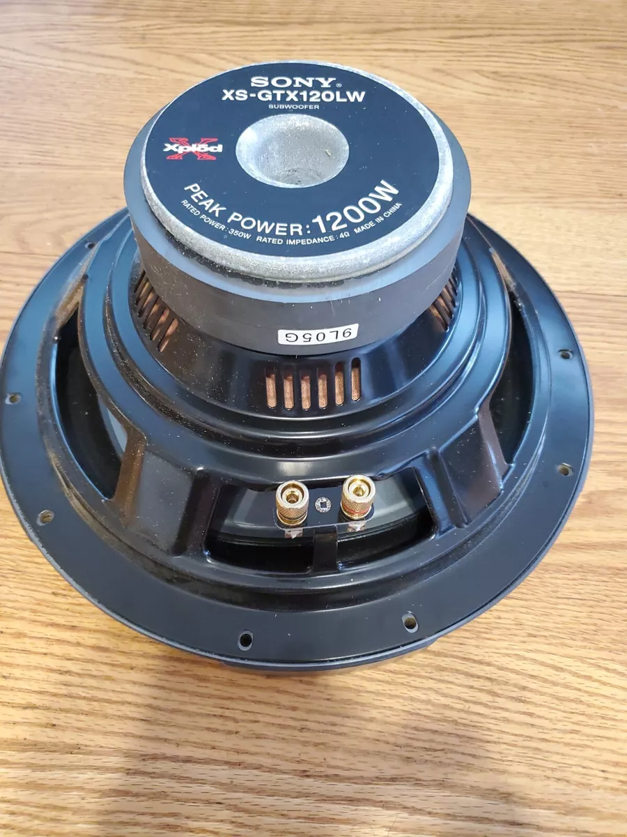 Sony xplod hotsell bass tube