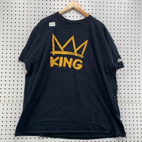 NBA 2K 2K19 Shirt Black Adult 3XL KING Crown Graphic 26.5x30 Video Game TEE