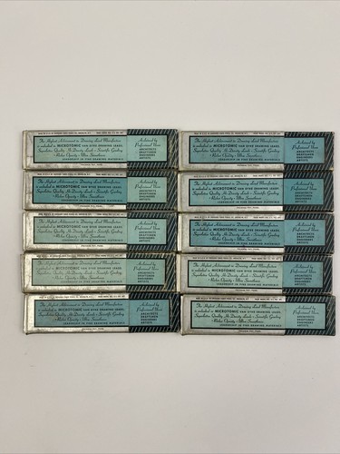 MICROTOMIC EBERHARD FABER Drawing Leads No 610 17 Degrees 6B 9H Vintage LOT  - Bild 4 von 10