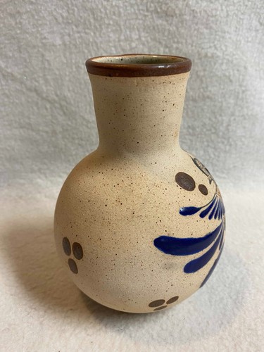 Tonala Mexico Keramik Pottery Vogel Knollen Vase - Bild 2 von 6