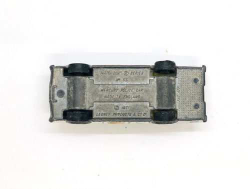Matchbox 1-75 Superfast Mercury Commuter Police Car No. 55 1:72 Scale - Picture 4 of 4