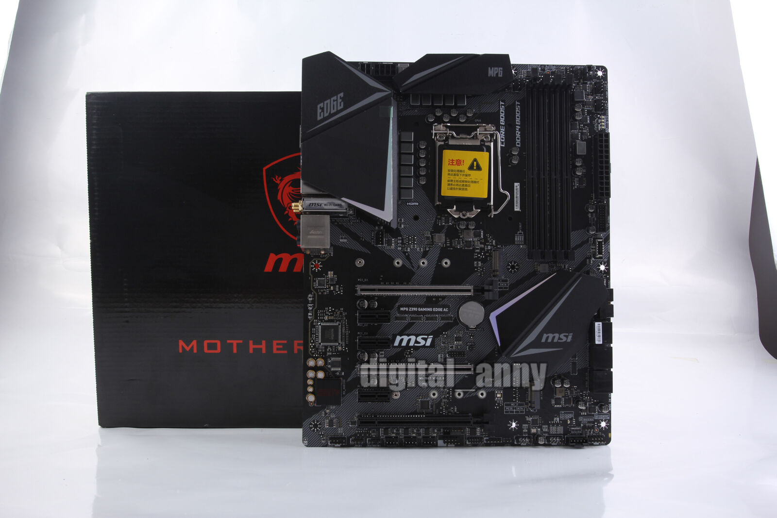 Takke selvmord Menagerry MSI MPG Z390 GAMING EDGE AC LGA 1151 Intel Motherboard for sale online |  eBay