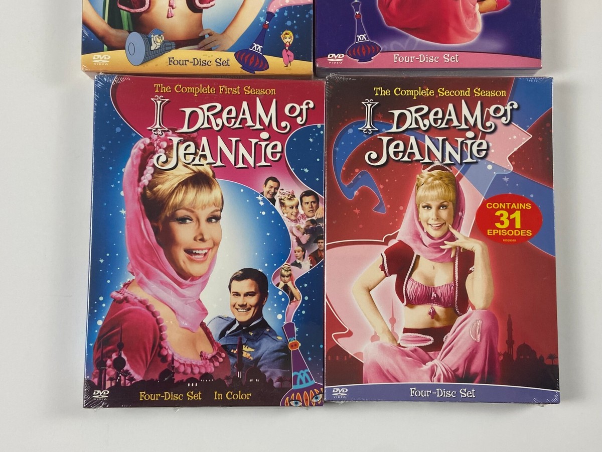 メイクイーン DVD-BOX 1+4 I DREAM OF JEANNIE DVD Box Set Season 1 2 3 4 SEALED Barbara Eden