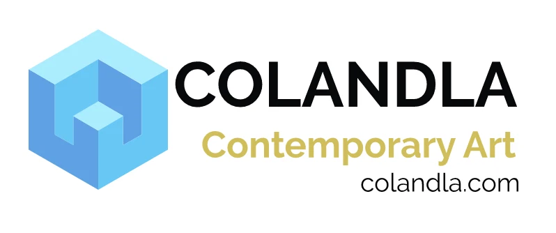 🔥 Pedro Friedeberg + signierter Druck gerahmt + fertig zum Aufhängen + Schuhe und acht Clubs - Bild 3 von 3