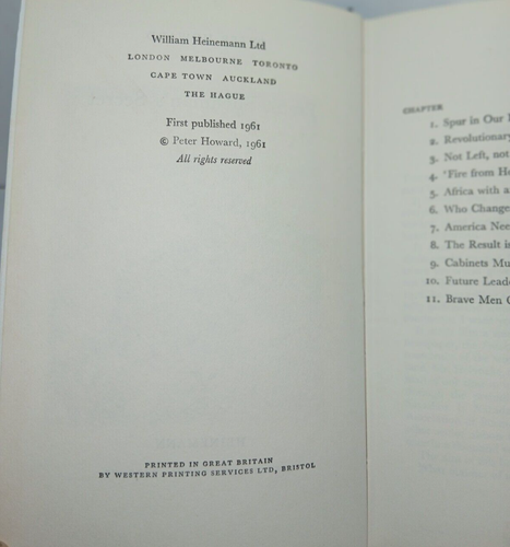 Frank Buchman's Secret Peter Howard 1st Edition JH/C 1961 - Picture 6 of 6