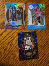 Jimmy Butler 2020-21 Illusions Amazing Sapphire +Select Blue Ice +Green & Purple