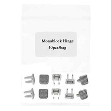 100 Pcs Orthodontic Dental Monoblock Bondable Hinge Turbos Openner Tongue Tamers