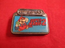 Super Mario Bros. 2 Nintendo NES Era 1989 Kid's Metal Belt Buckle By Lee Co.