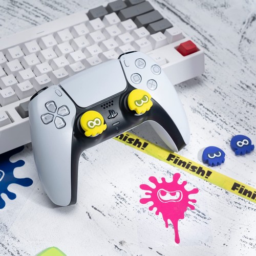Tapas de agarre para pulgar para controlador de silicona Switch/Lite/OLED/PS4/PS5/NSPRO 4 PIEZAS - Imagen 9 de 33