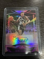 2019-20 Certified Certified Signatures Camo /25 Sean Elliott Auto Autograph SP