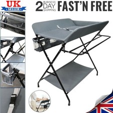 Baby Infant Diaper Nappy Changing Table Folding Diaper Station Nursery Organizer