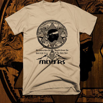 Moorish T-Shirt Black African Moors Conquerors Of Spain Black History New tee