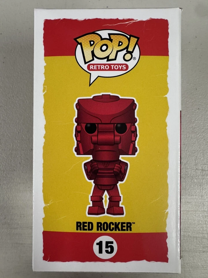 Red Rocker 15 ~ Mattel: Rock’Em Sock’Em Robots ~ Funko Pop Vinyl ~ Retro Toys - Image 4 of 4