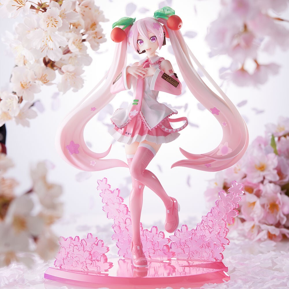 Hatsune Miku Series Luminasta Sakura Miku 2023 FIgure SEGA