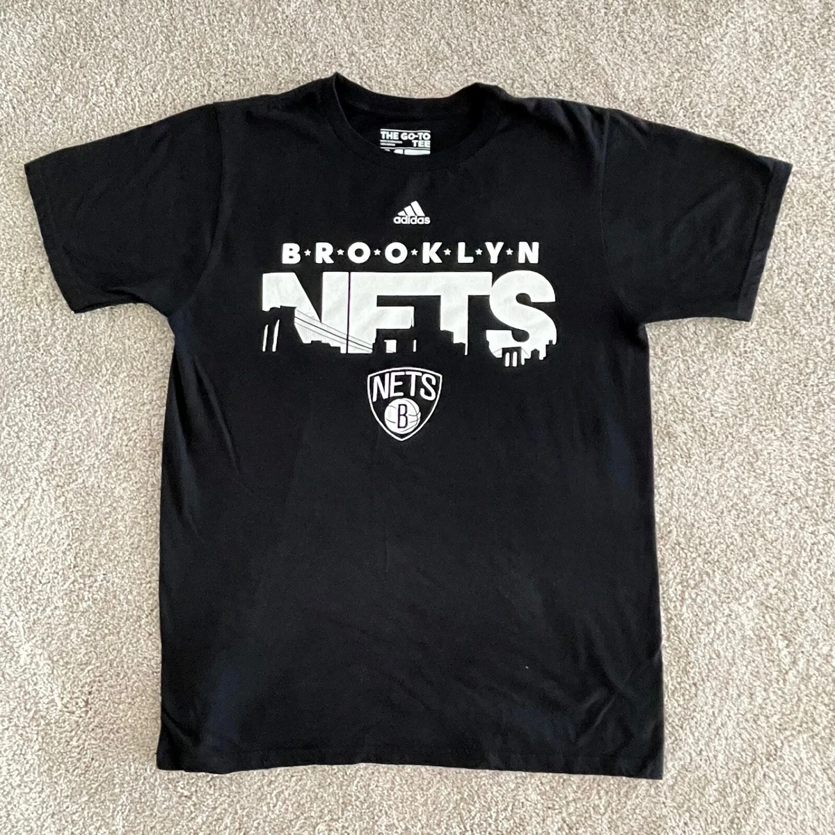 t shirt brooklyn nets adidas