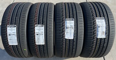 4X NEW Continental PremiumContact 6 SSR Run Flat Tires 2X