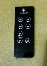 LOGITECH MINI DVD REMOTE CONTROL BLACK  GENUINE