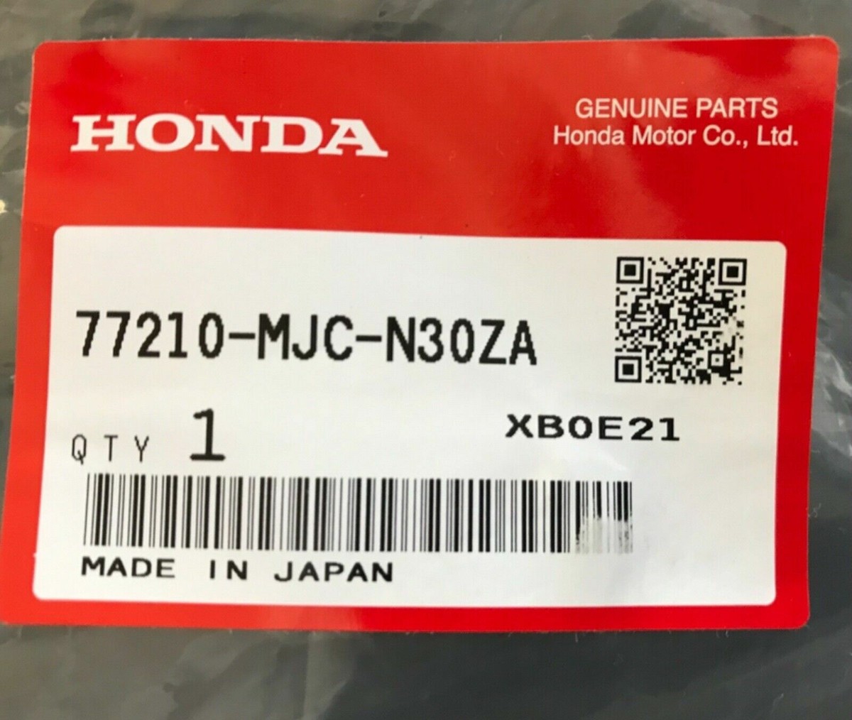 Honda 77223-MJC-A00 - DUCT, R. SEAT COWL : Babbitts KTM Parts