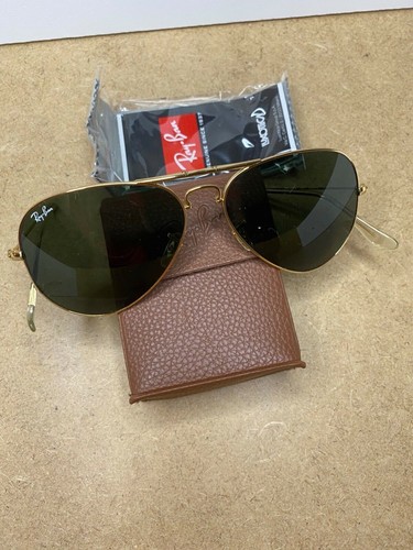 Ray-Ban Folding Aviator - Gafas de Sol Plegables Montura Dorada NUEVAS  Auténtica | eBay