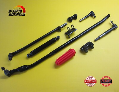 XRF T Style Steering Kit Inner Outer Tie Rod Drag Link Fits Ram 2500 3500 03-13