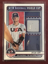 DYLAN CUPP 2023 Panini Stars & Stripes U-18 World Cup Game Used Jersey