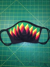 New Seminole Patchwork Face Mask Featuring Everlasting Fire Patchwork