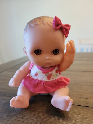 Berenguer Lil Cuties / Cutesies Doll 9'' Pouting Chubby Girl In Swimsuit 06-11