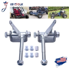 Go Kart Spindle 4.5" X 5/8" Steering Bracket Set For 212cc 196cc 6.5hp 13hp 15hp