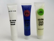 Halloween Face Makeup Cream face paint White,Glow in the dark cream costume tube