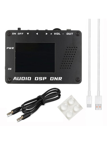 Audio DSP Reduktor szumów DNR Filtr cyfrowy SSB Ham radio YAESU ICOM + głośnik - Zdjęcie 13 z 16